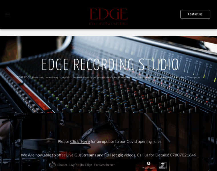 Recordingstudiocheshire.co.uk thumbnail