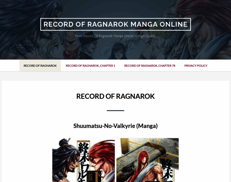 Recordragnarok.online thumbnail