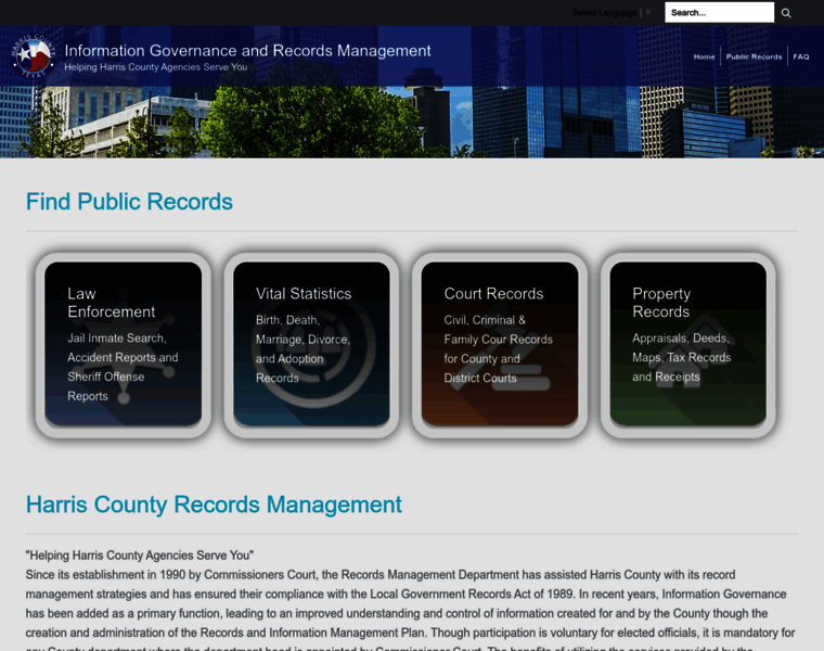 Records.harriscountytx.gov thumbnail Records.harriscountytx.gov thumbnail