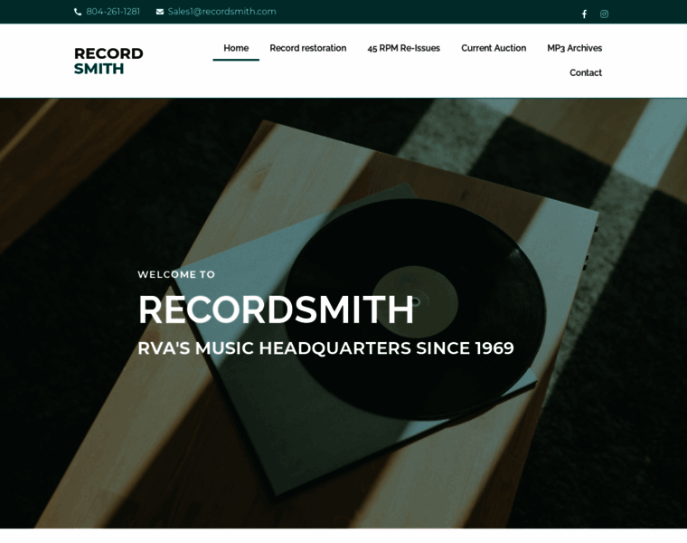 Recordsmith.com thumbnail