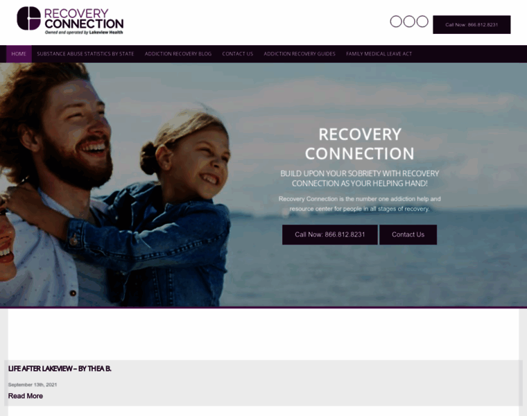 Recoveryconnection.org thumbnail