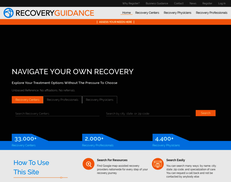 Recoveryguidance.com thumbnail