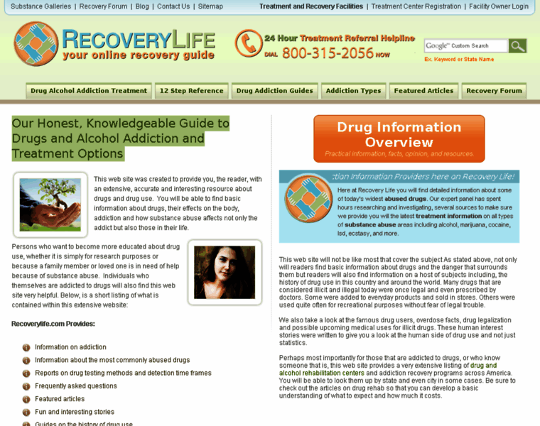 Recoverylife.com thumbnail