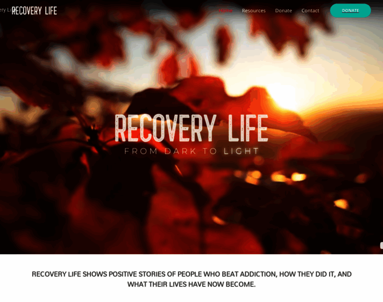 Recoverylife.tv thumbnail