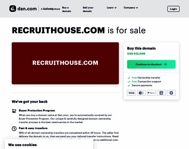 Recruithouse.com thumbnail