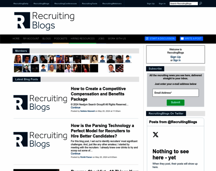 Recruitingblogs.com thumbnail
