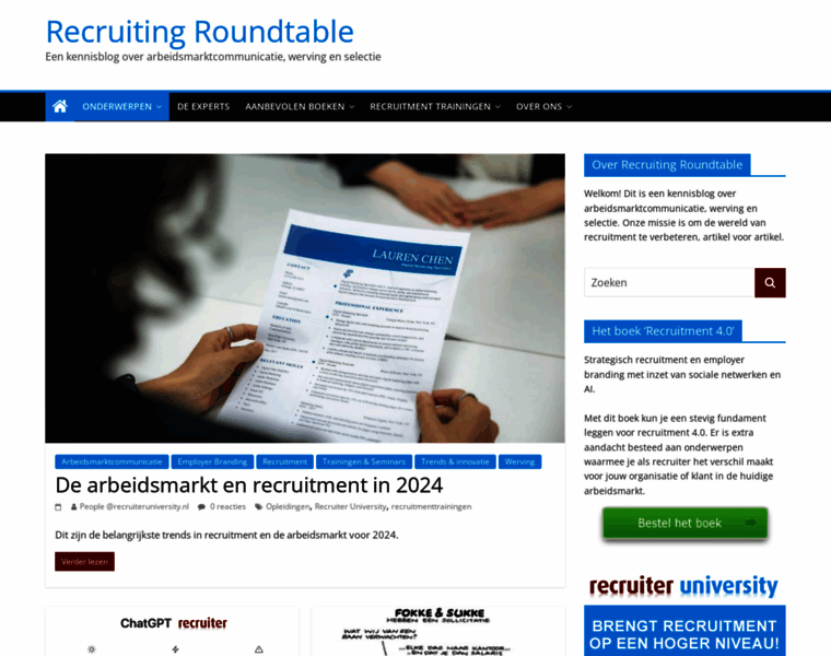 Recruitingroundtable.nl thumbnail