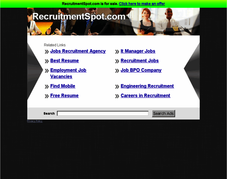 Recruitmentspot.com thumbnail