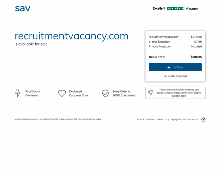 Recruitmentvacancy.com thumbnail