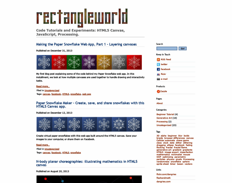 Rectangleworld.com thumbnail