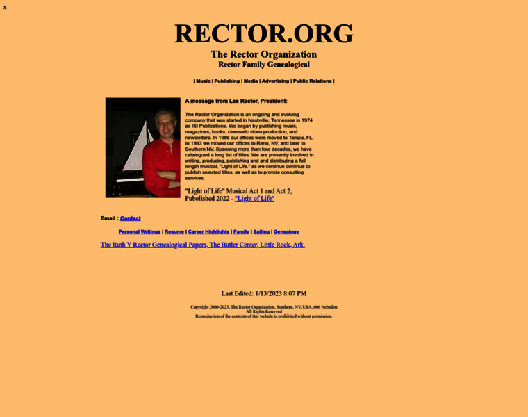 Rector.org thumbnail