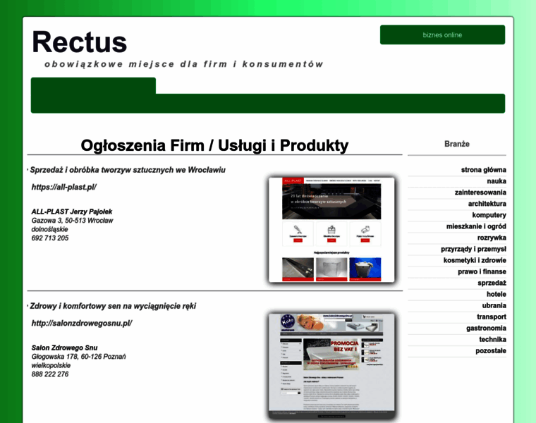 Rectus.edu.pl thumbnail