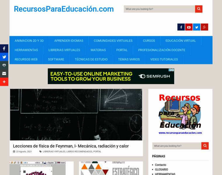 Recursosparaeducacion.com thumbnail