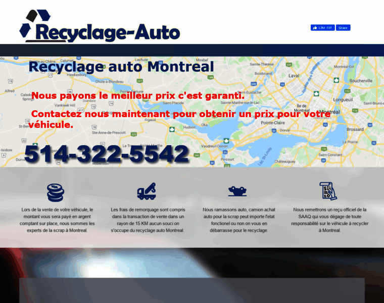 Recyclage-auto.ca thumbnail