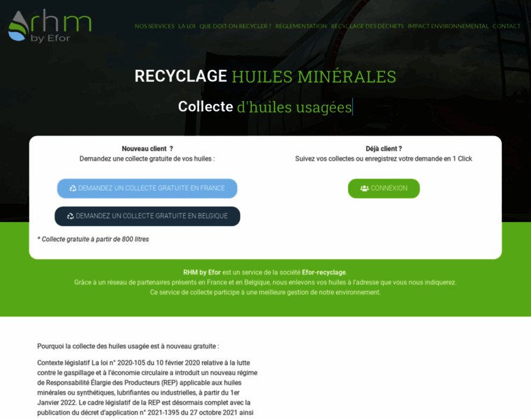 Recyclage-huiles-minerales.fr thumbnail