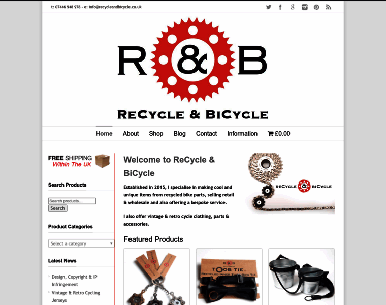 Recycleandbicycle.co.uk thumbnail