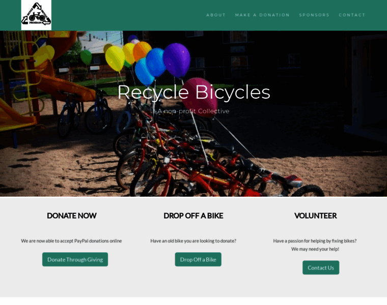 Recyclebicycles.net thumbnail