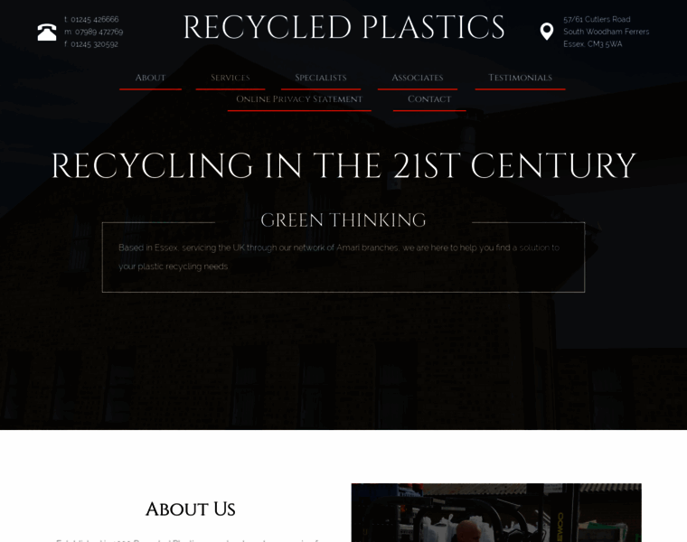 Recycledplastics.org.uk thumbnail