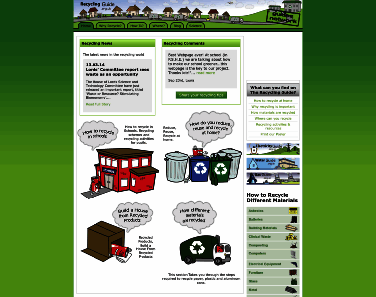 Recycling-guide.org.uk thumbnail