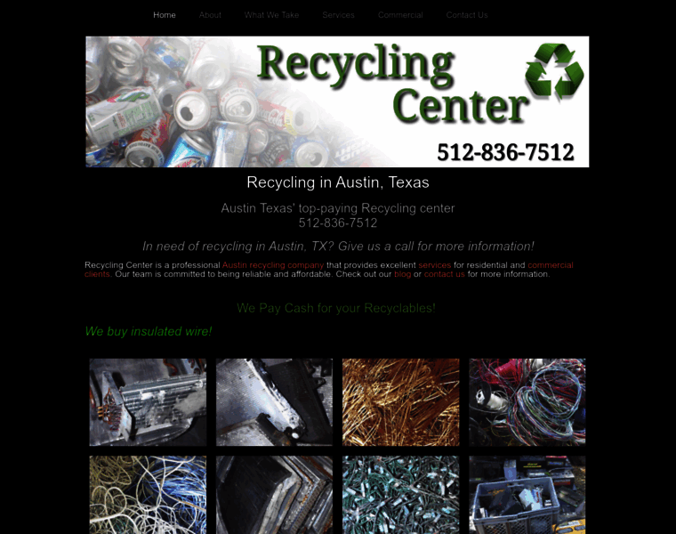 Recyclingcenteraustin.com thumbnail