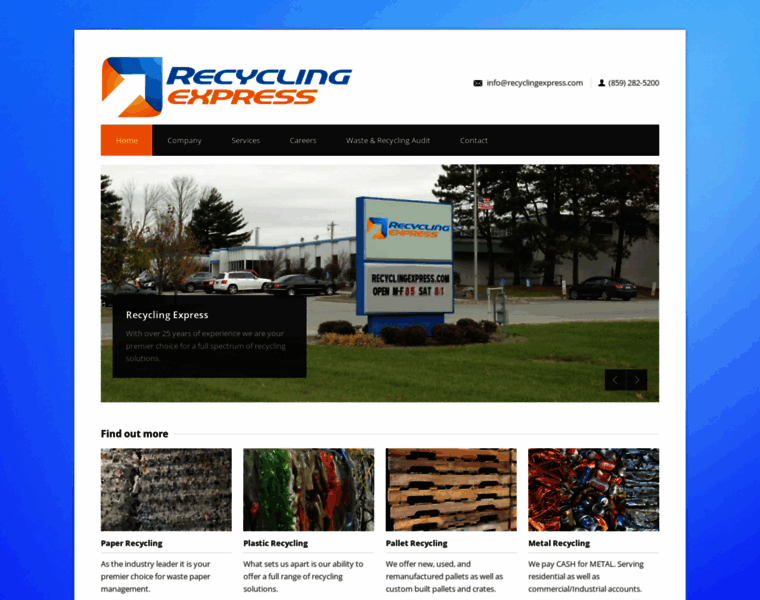 Recyclingexpress.com thumbnail