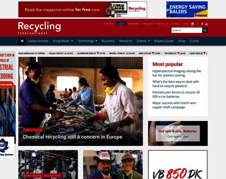 Recyclinginternational.com thumbnail
