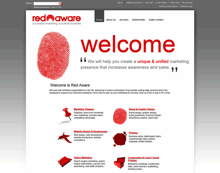Red-aware.com thumbnail