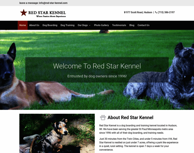 Red-star-kennel.com thumbnail