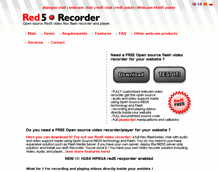 Red5-recorder.com thumbnail
