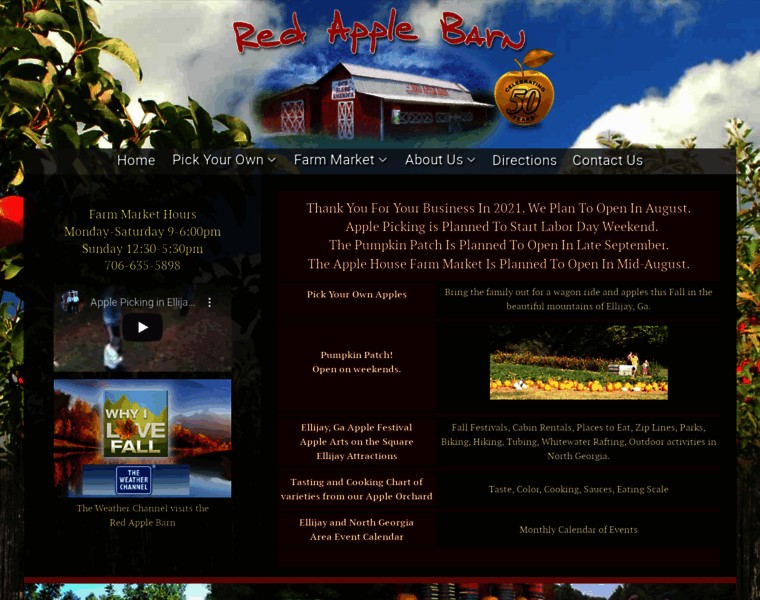 Redapplebarn.com thumbnail