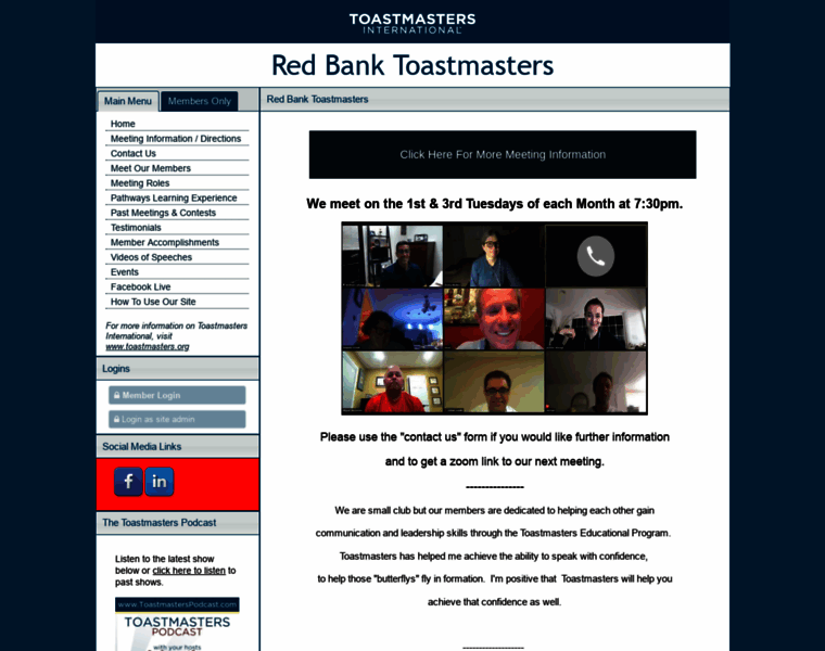 Redbanktoastmasters.com thumbnail