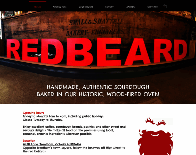 Redbeardbakery.com.au thumbnail