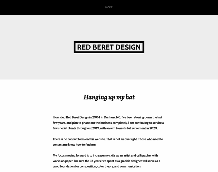 Redberetdesign.com thumbnail