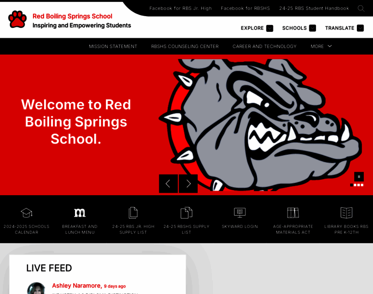 Redboilingspringsschool.com thumbnail