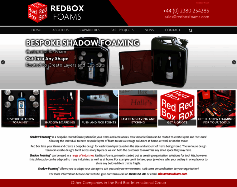Redboxfoams.com thumbnail