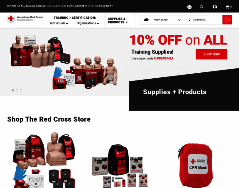 Redcrossstore.org thumbnail