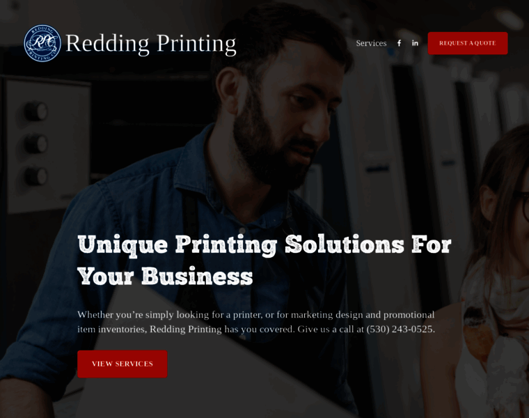 Reddingprinting.com thumbnail