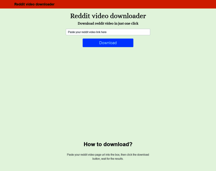 Redditvideodownloader.com thumbnail