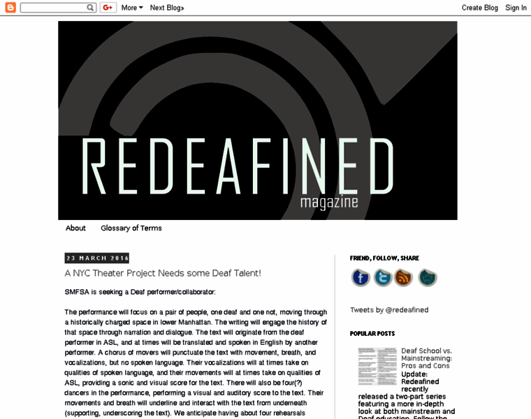 Redeafined.com thumbnail