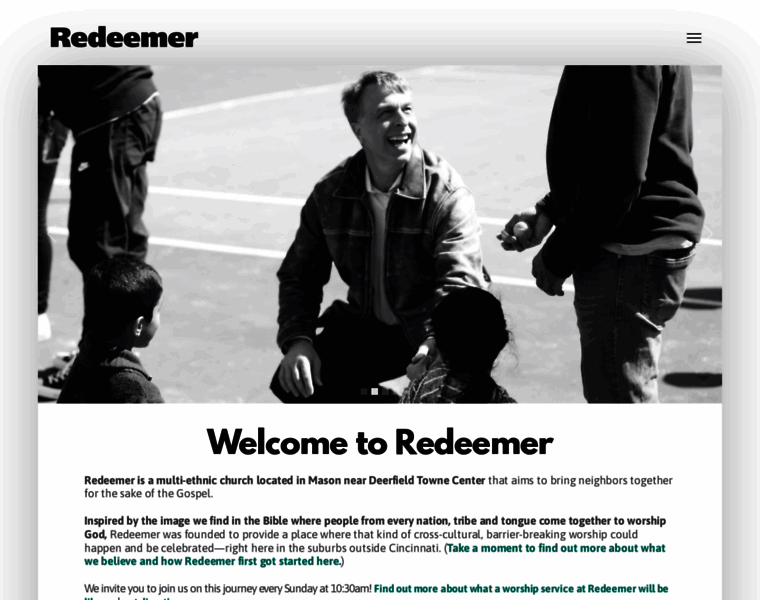 Redeemercincy.com thumbnail
