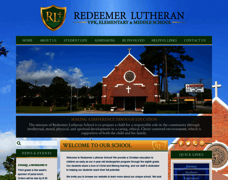 Redeemerschoolpensacola.org thumbnail