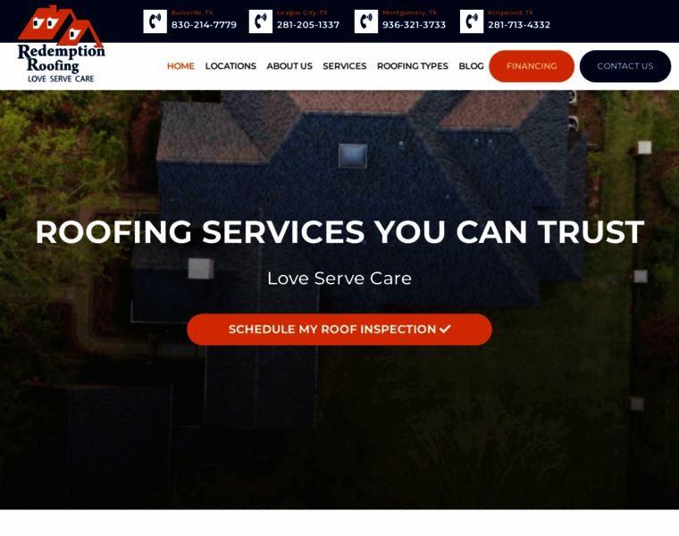Redemptionroofing.com thumbnail