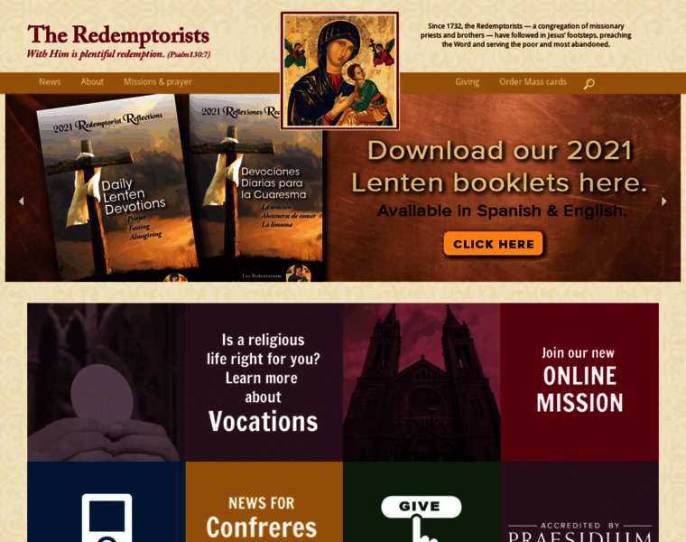 Redemptorists.net thumbnail