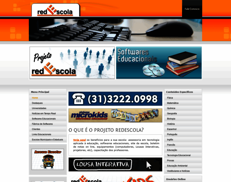 Redescola.com.br thumbnail