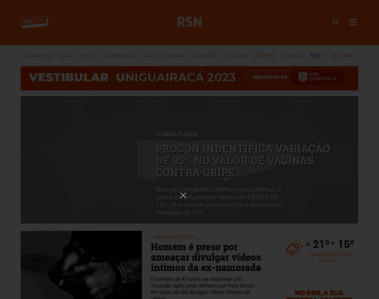 Redesuldenoticias.com.br thumbnail
