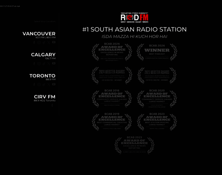 Redfm.ca thumbnail
