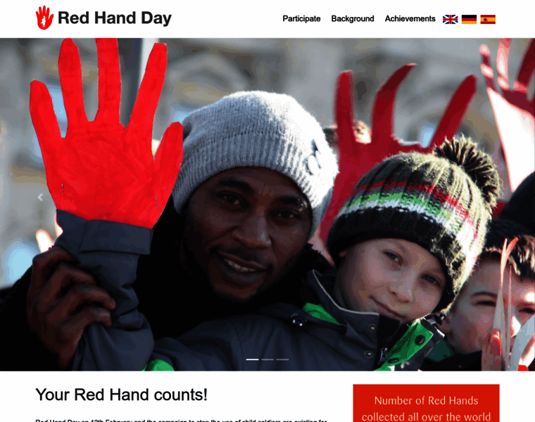 Redhandday.org thumbnail