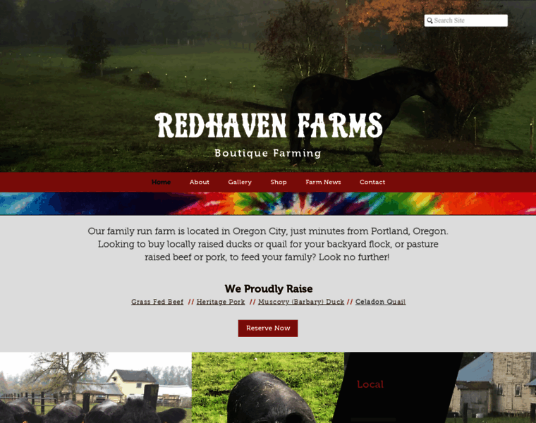 Redhavenfarms.com thumbnail