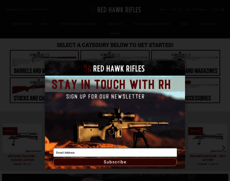 Redhawkrifles.com thumbnail