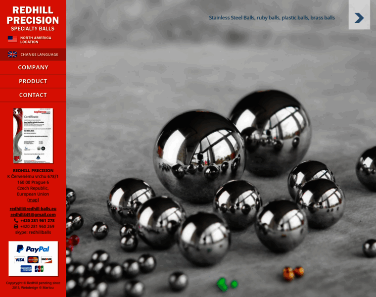 Redhill-balls.eu thumbnail